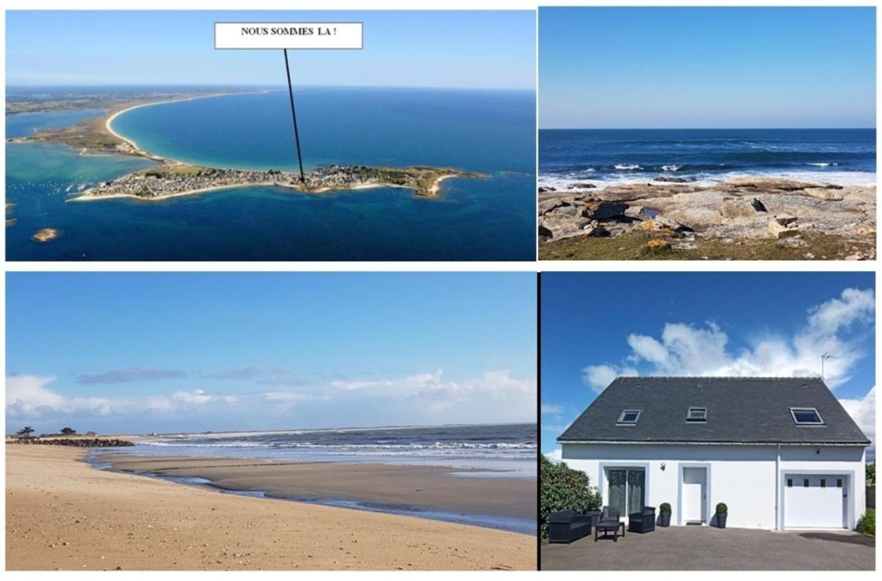 Maison 3 Chambres - Plages Et Mer Gavres Bagian luar foto