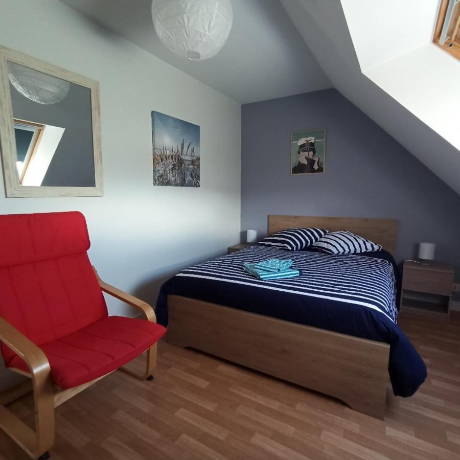 Maison 3 Chambres - Plages Et Mer Gavres Bagian luar foto